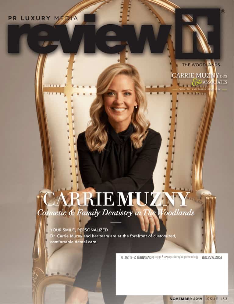 Carrie Muzny Review It Magazine front page