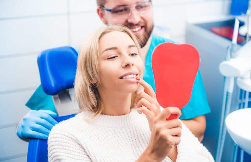 Rotting Under Dental Veneers